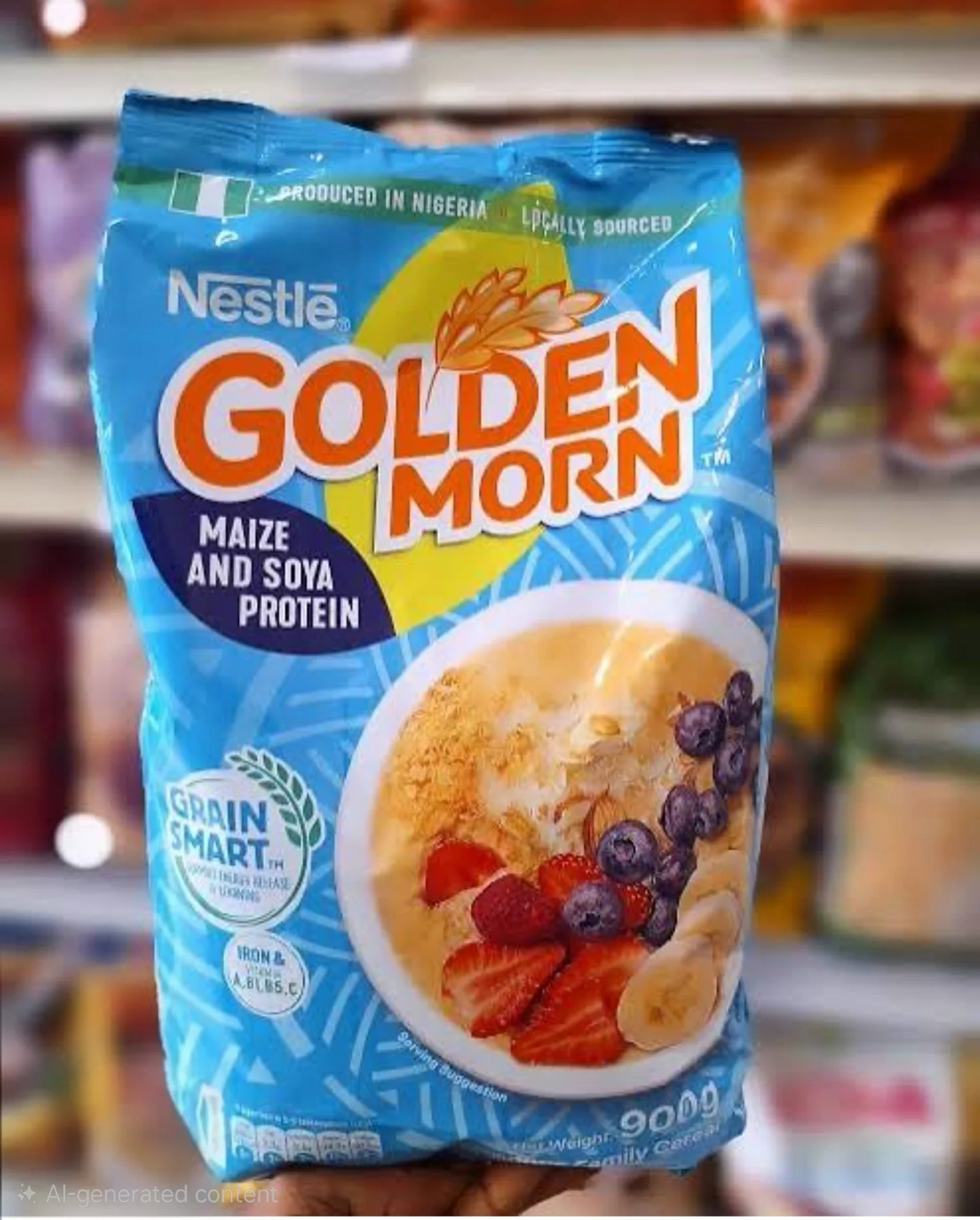 Bowl of breakfast cereal representing the Nestlé cereals range