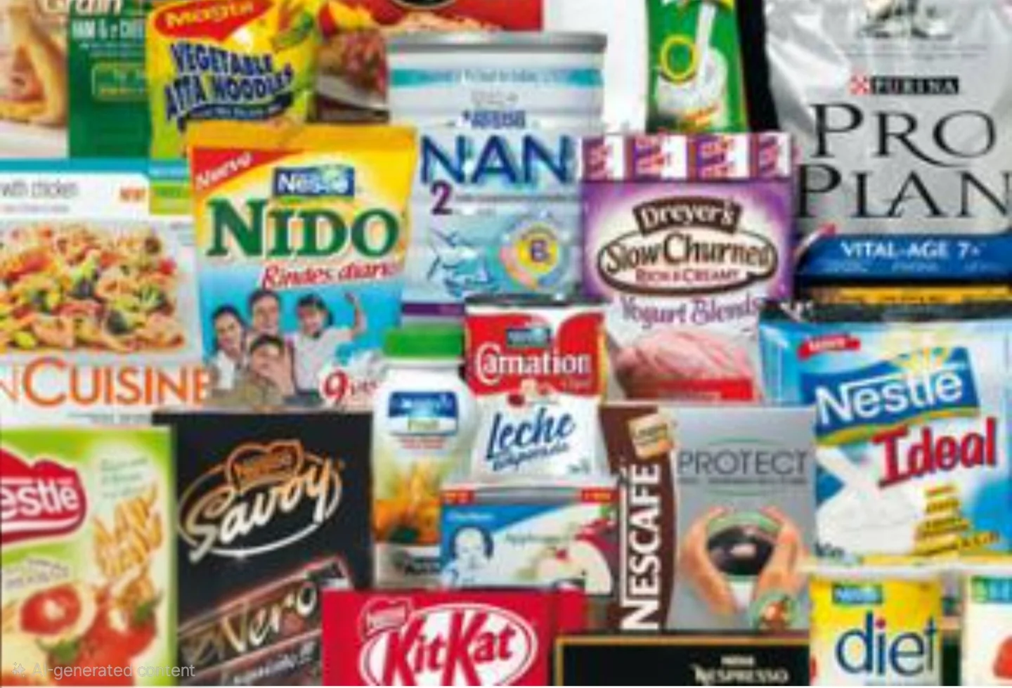 Fully stocked wholesale grocery shelves supplied by Dolat Multi Enterprises